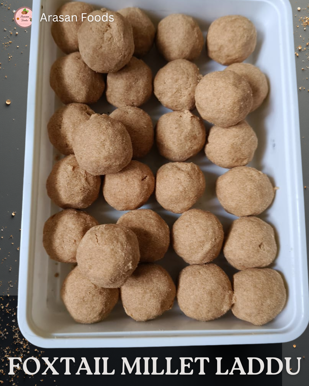 Foxtail Millet (Thinai) Laddu